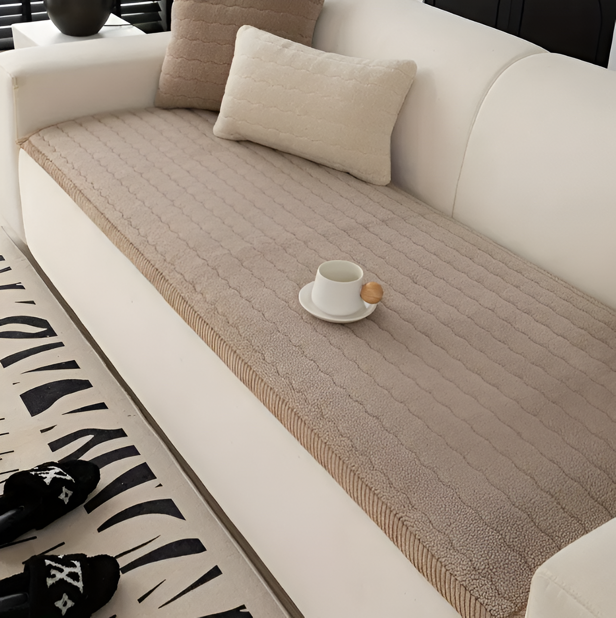 Polyester Sofa Cover - Non-Slip - Stylish Furniture Protector - Image 9