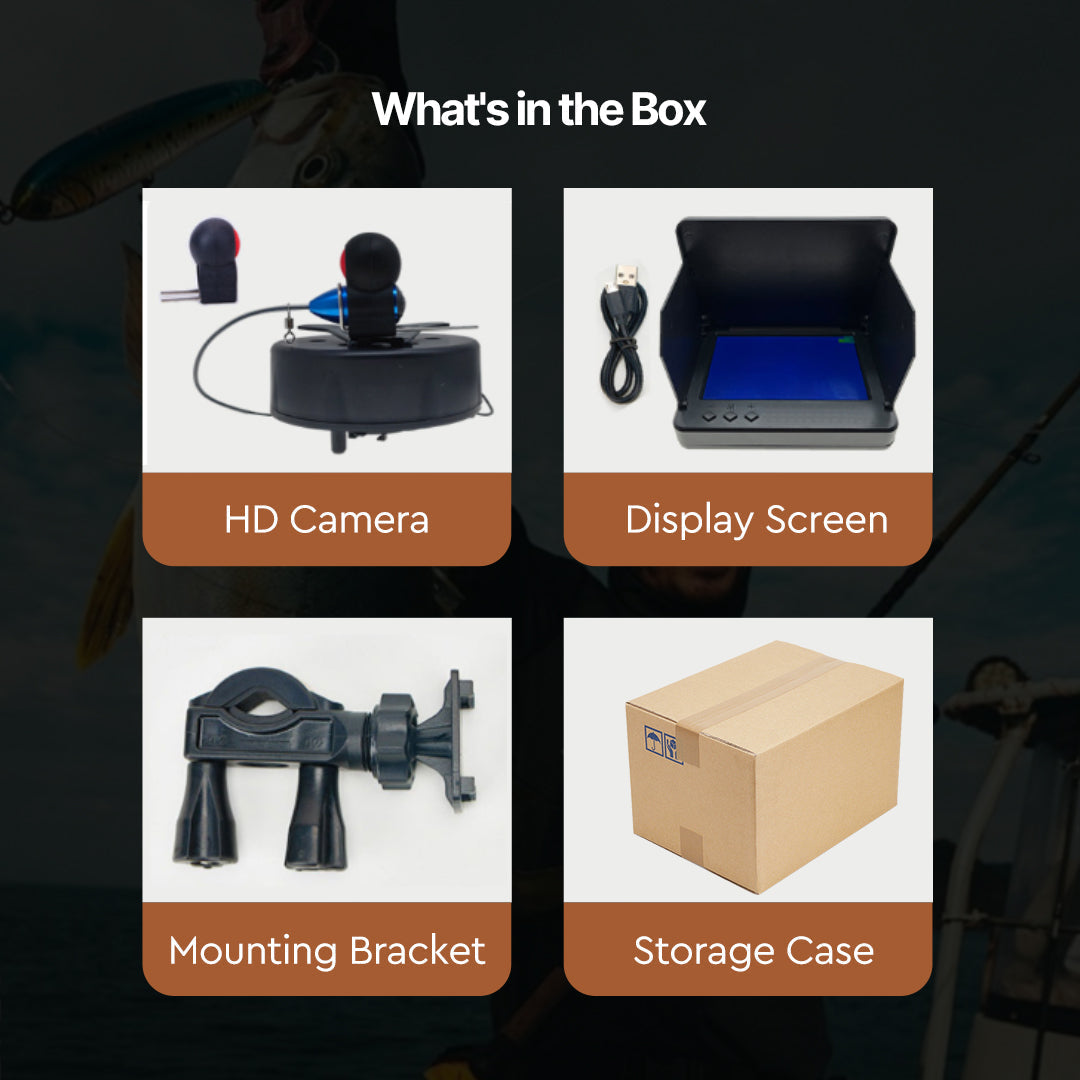 Professional Fish Finder with 4K Camera