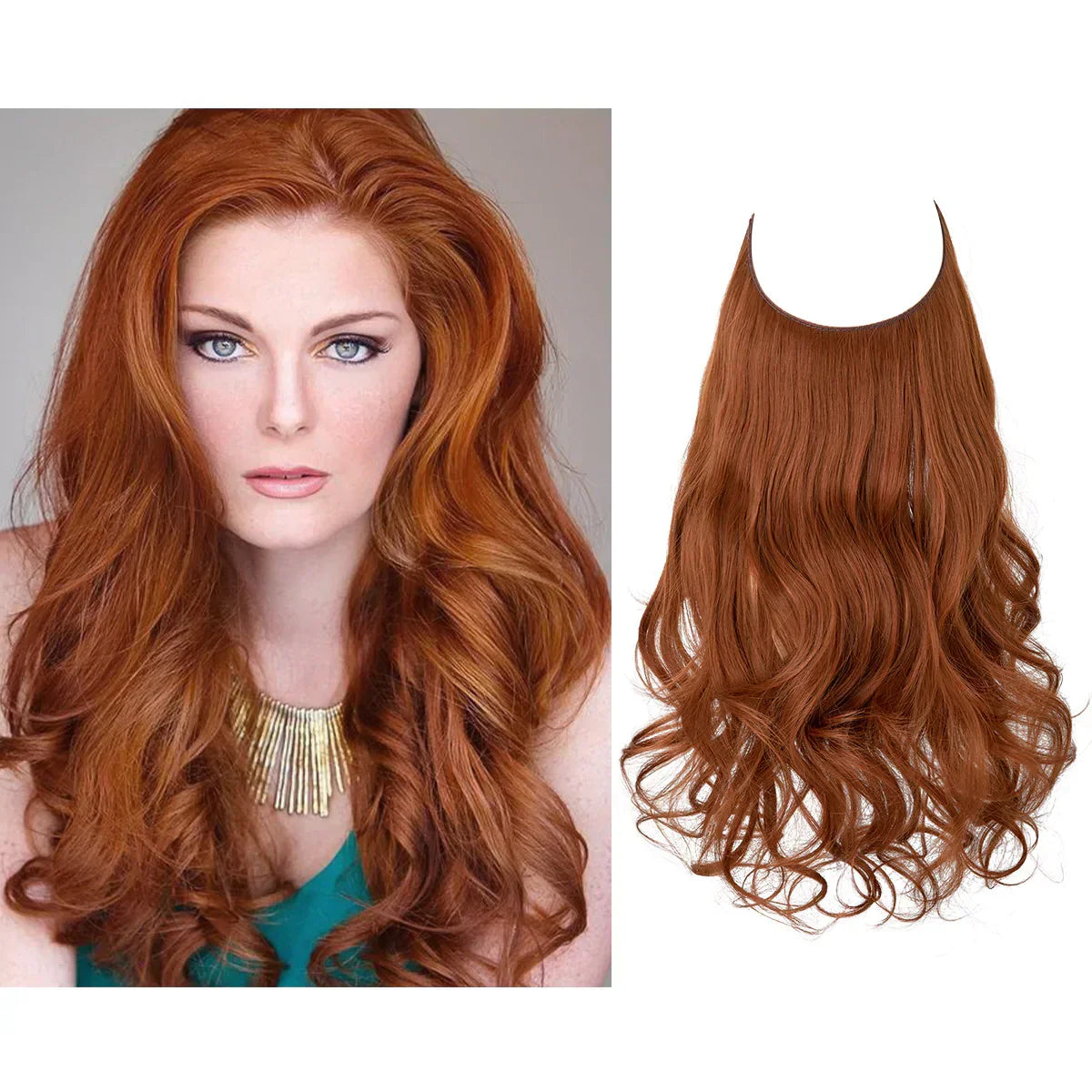 Real Human Hair Extensions - Brown & Blonde Hair Extensions