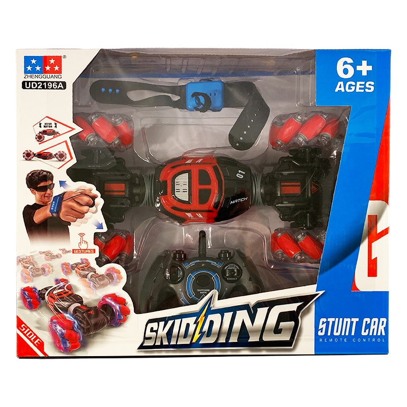 Remote Control Stunt Car with LED Lights & 2 Controllers
