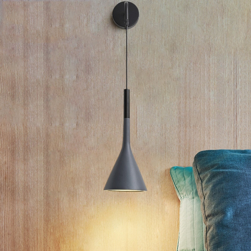 Scandinavian Adjustable Wall Lamp - Metal - Bedside Reading Light - Modern - Image 7