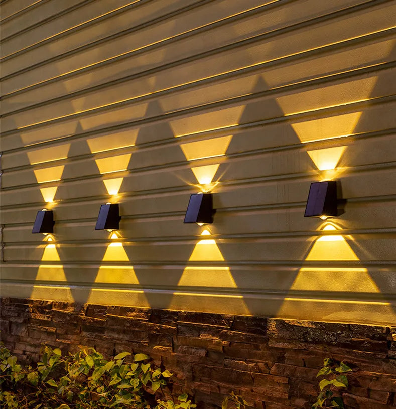Solar Wall Light | Wireless & Automatic | IP65 Weatherproof | LumaRay Solar