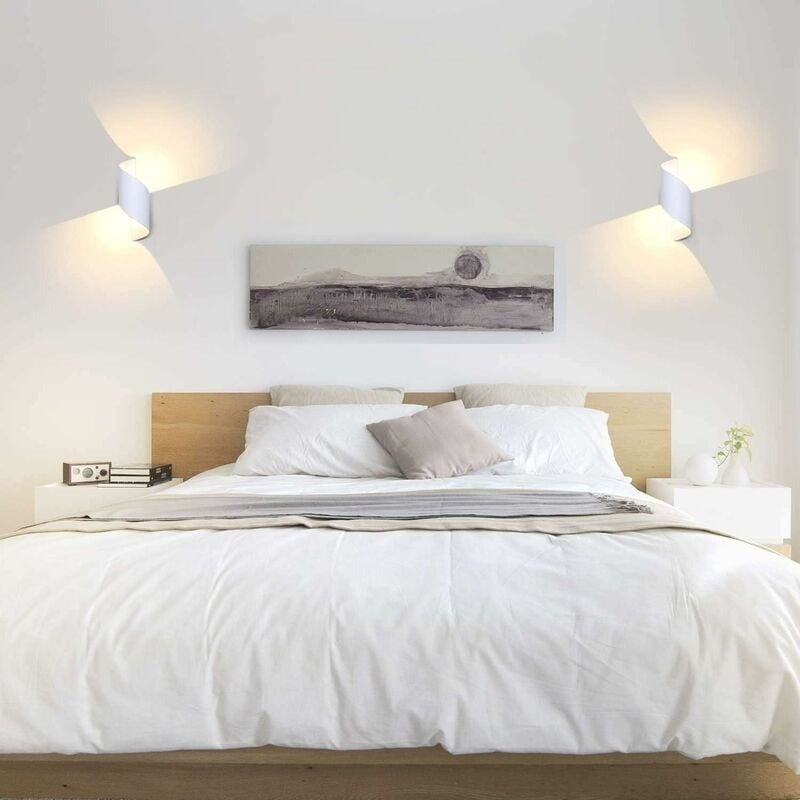Spiral Metal Wall Light - Modern Sconce - Up Down Lighting - Hallway - Bedroom - Image 5