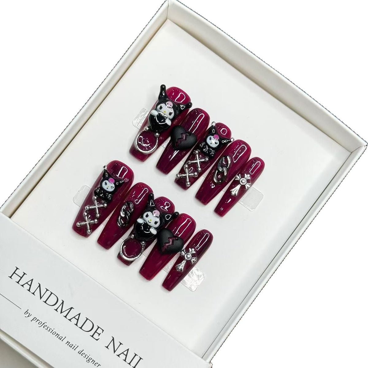 Themed Decorative Press-On Nail Set