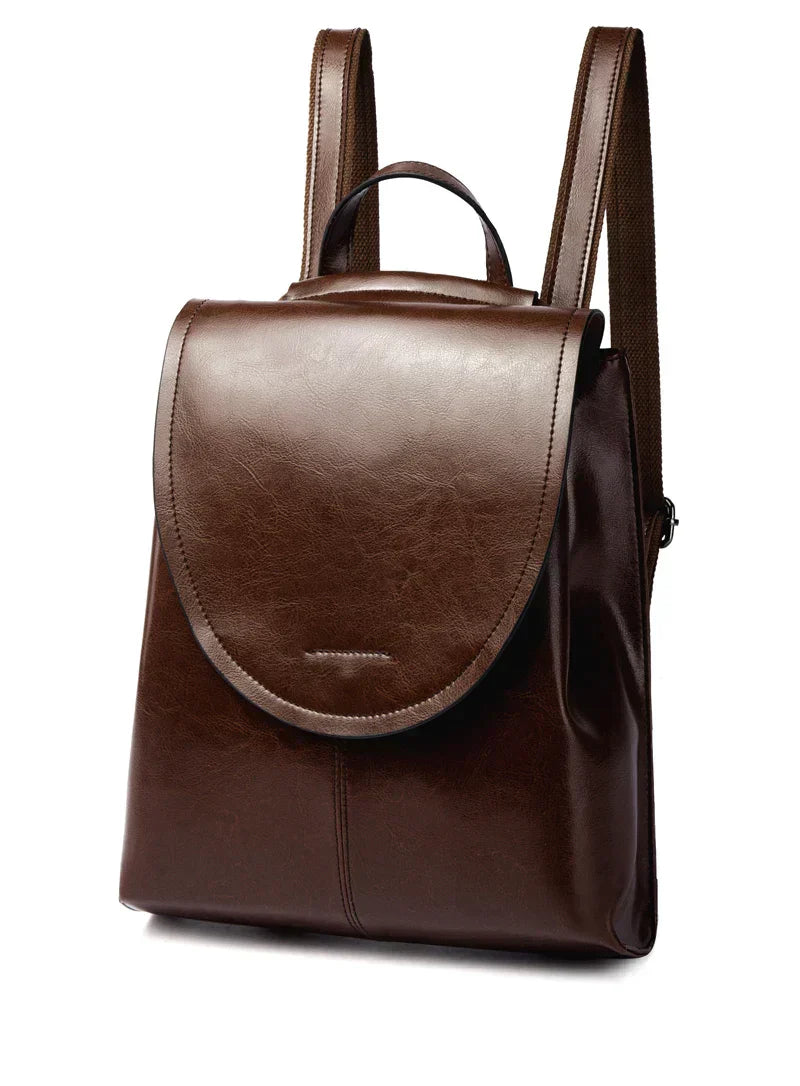 Trendy Leather Backpack for Women – Stylish, Versatile & Durable