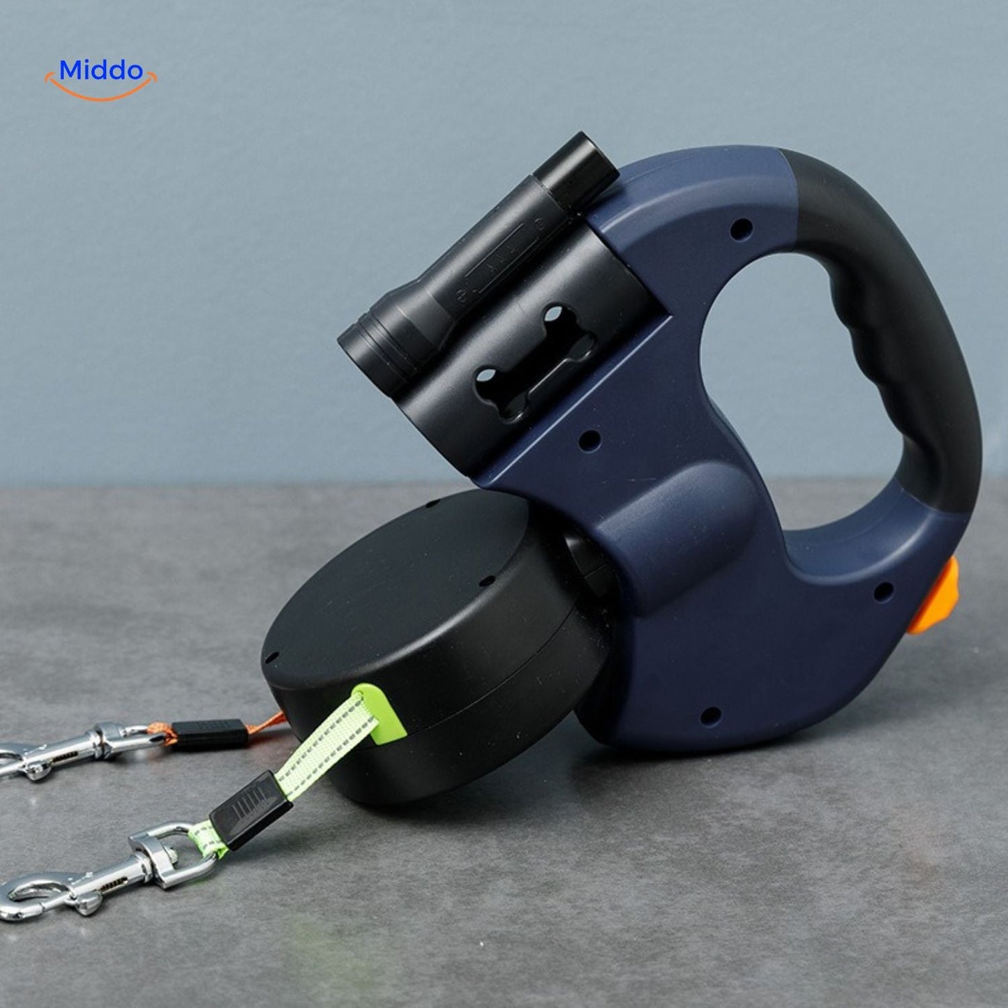 Twintails Easywalk | 2-in-1 Retractable Leash For Small And Medium Dogs