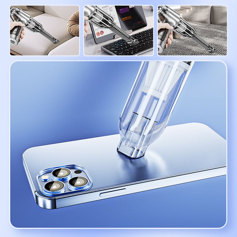 Ultra-Strong Cordless Car Vacuum Cleaner
