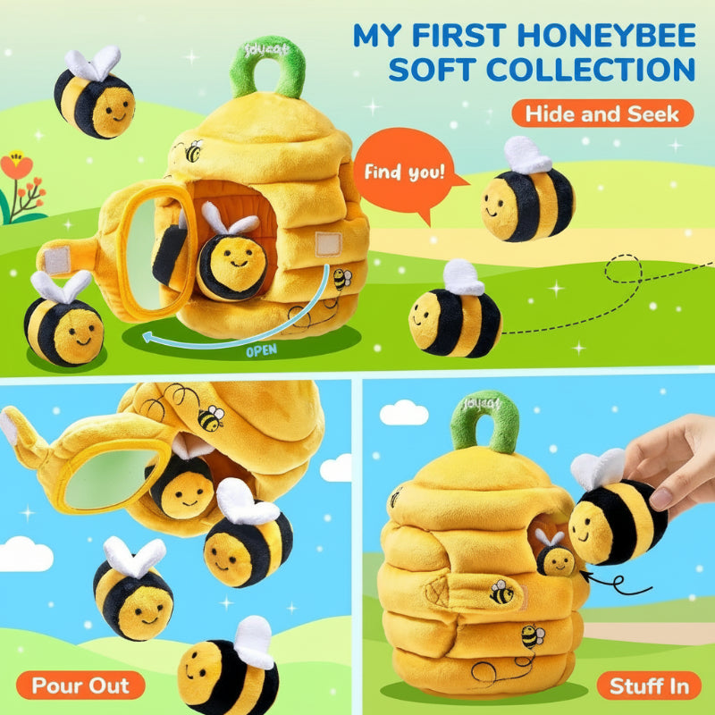 Unisex Forest Sensory Plush Toy