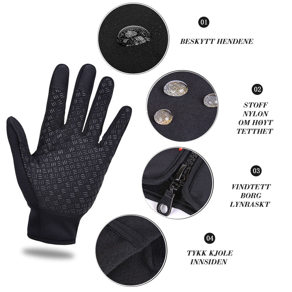 Warm Touchscreen Gloves | Waterproof and Windproof