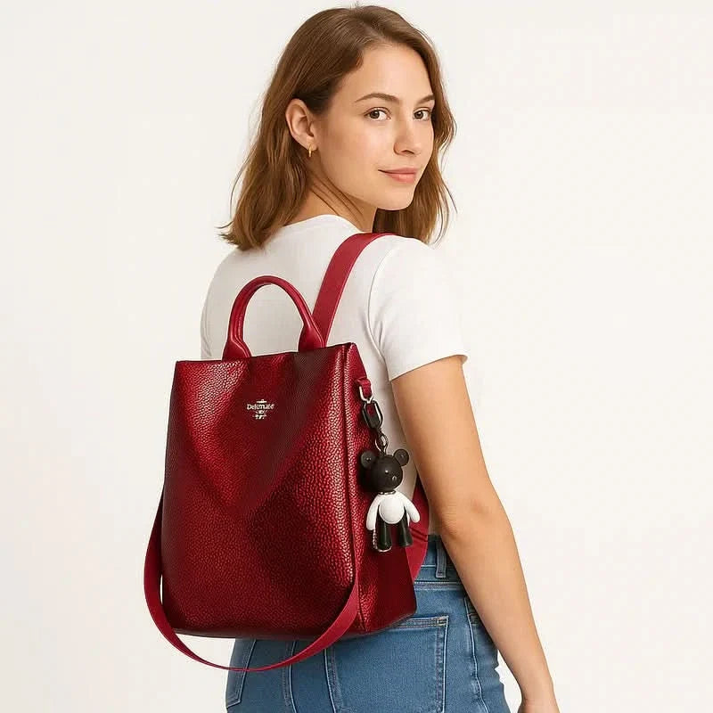 Waterproof Anti-Theft Backpack with Hidden Zipper