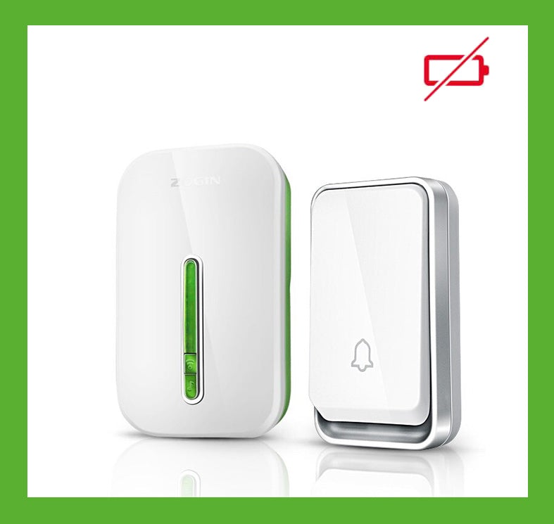 Wireless Doorbell Without Battery - Weatherproof & Energy-Efficient