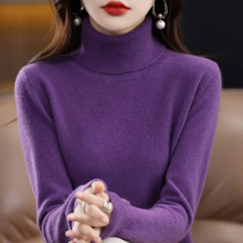 Women's Knitted Cashmere Sweater