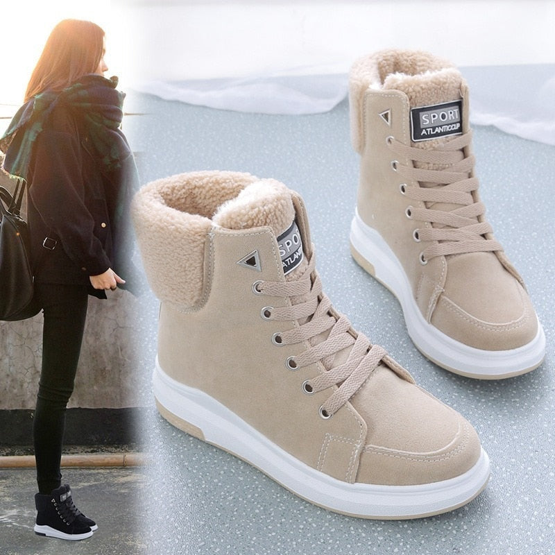 Women's Lined Snow Boots