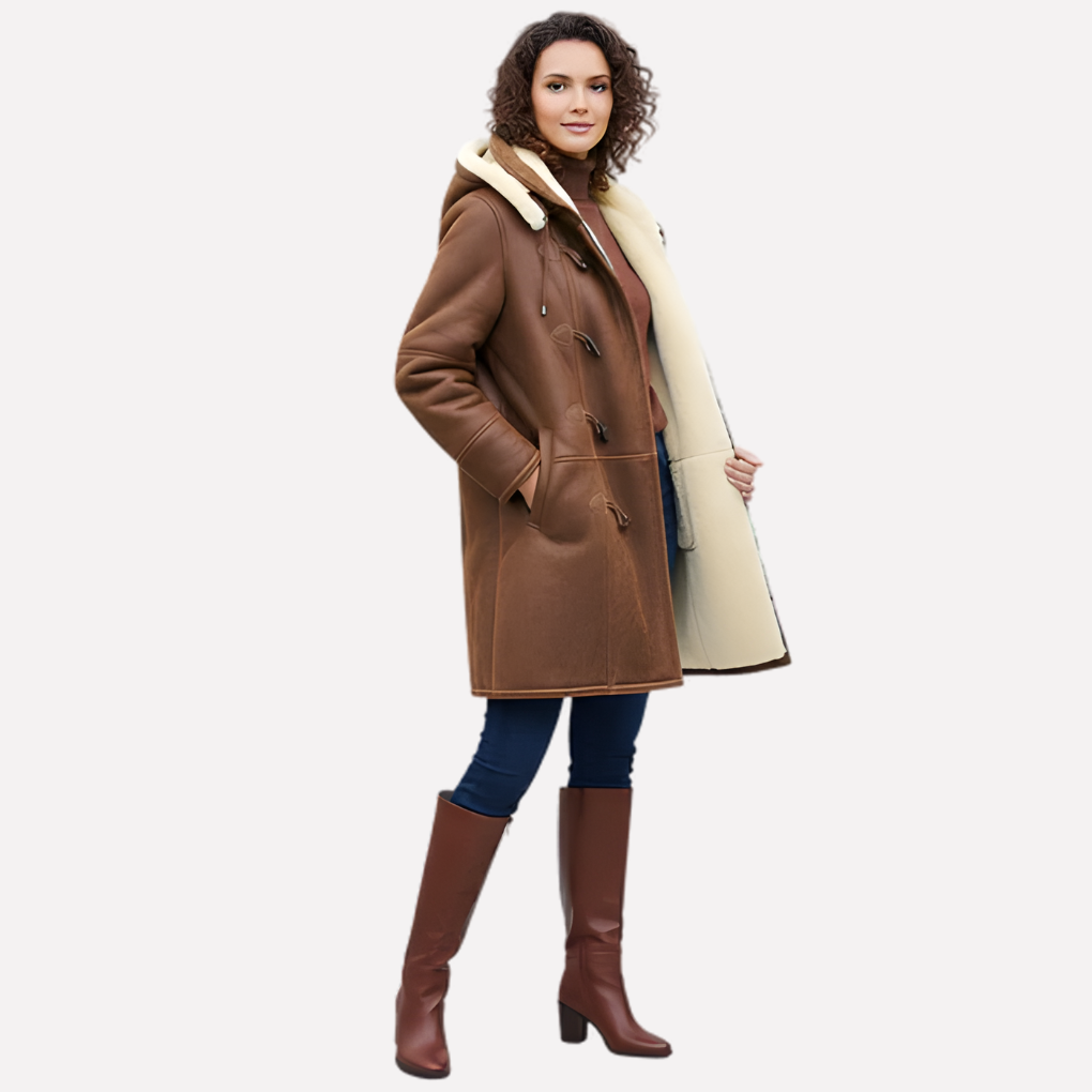 Women's Winter Coat with Fur Lining