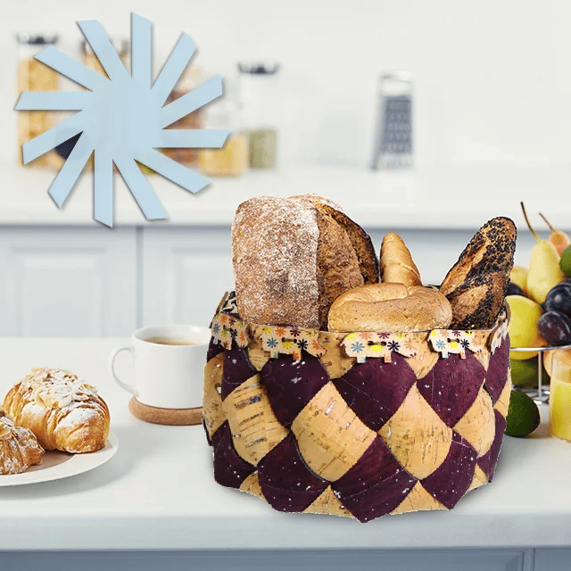 Woven Fabric Storage Basket Sewing Template