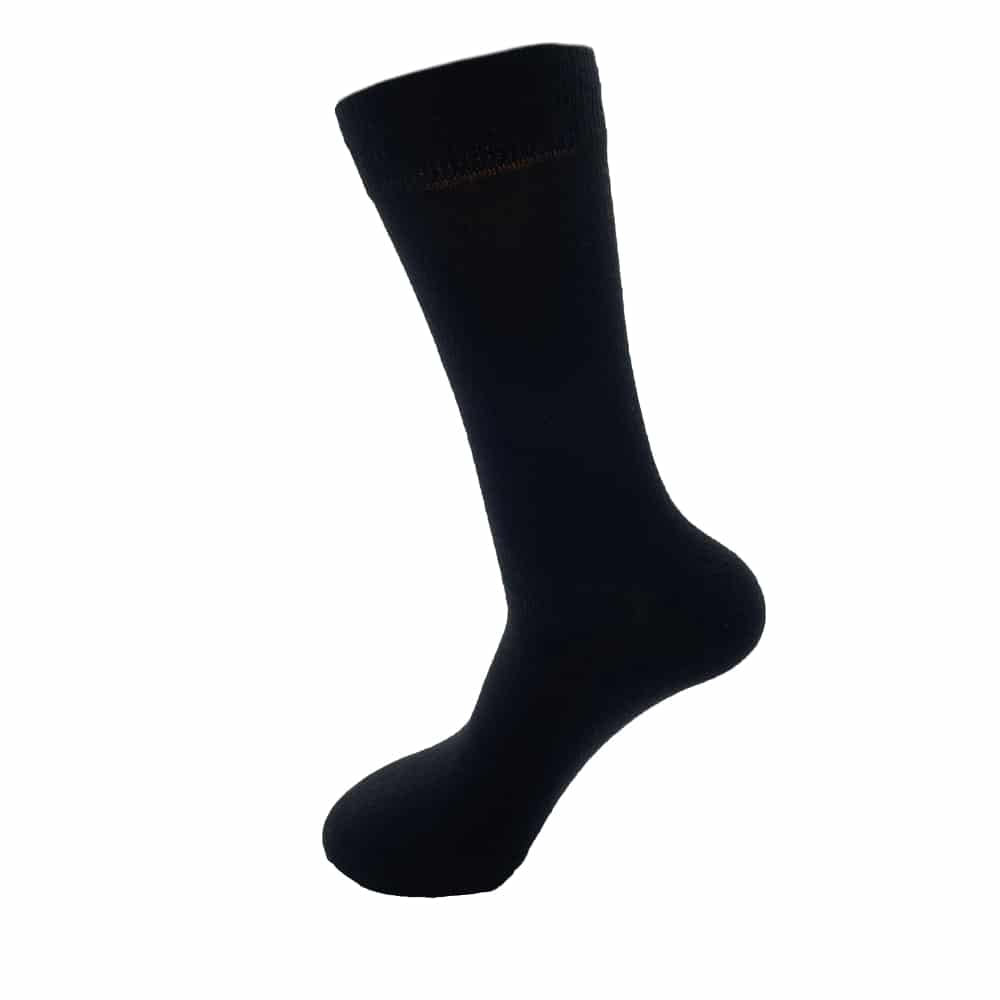 10 Pairs of Black Bamboo Socks – Soft & Breathable