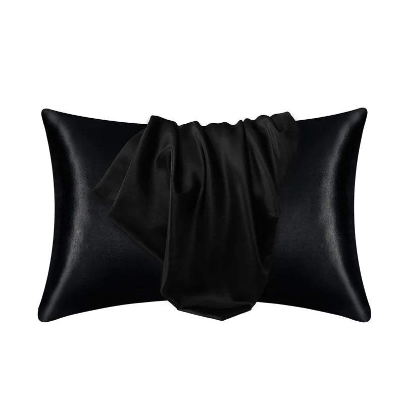 100% Mulberry Silk Pillowcase – Natural Hypoallergenic Fabric Caring for Skin and Hair for Every Woman Valuing Beauty Sleep – Ideal for Stylish Rest and Luxurious Regeneration in Your Bedroom