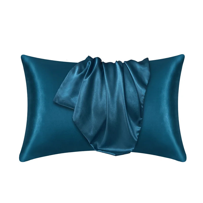 100% Mulberry Silk Pillowcase – Natural Hypoallergenic Fabric Caring for Skin and Hair for Every Woman Valuing Beauty Sleep – Ideal for Stylish Rest and Luxurious Regeneration in Your Bedroom