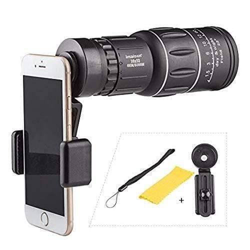 16X52 Super Clear Dual Focus Zoom Monocular Scope