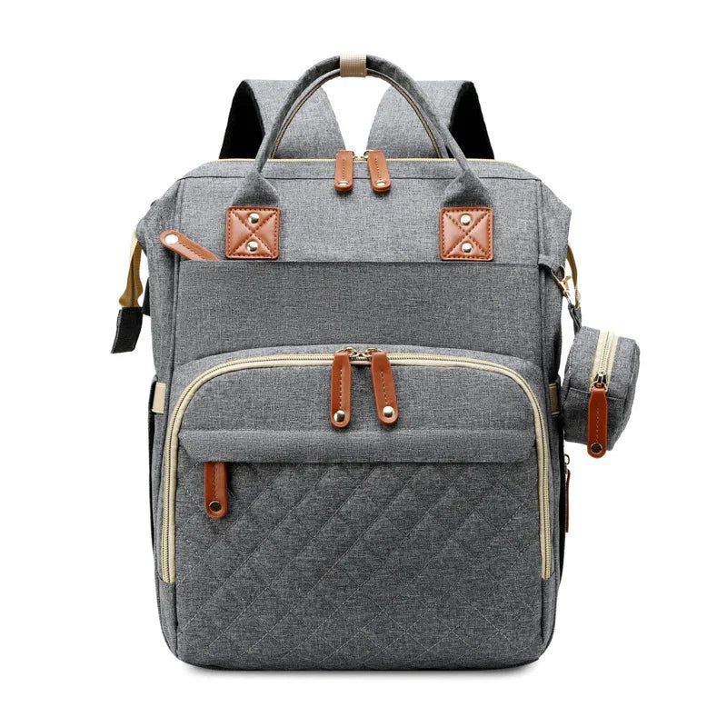 2-In-1 Baby Backpack with Integrated Changing Bed