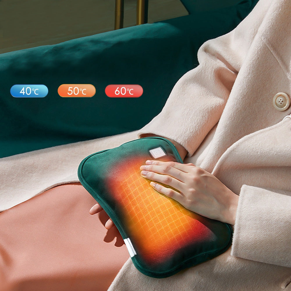 2-In-1 Portable Electric Hand Warmer with USB Charging