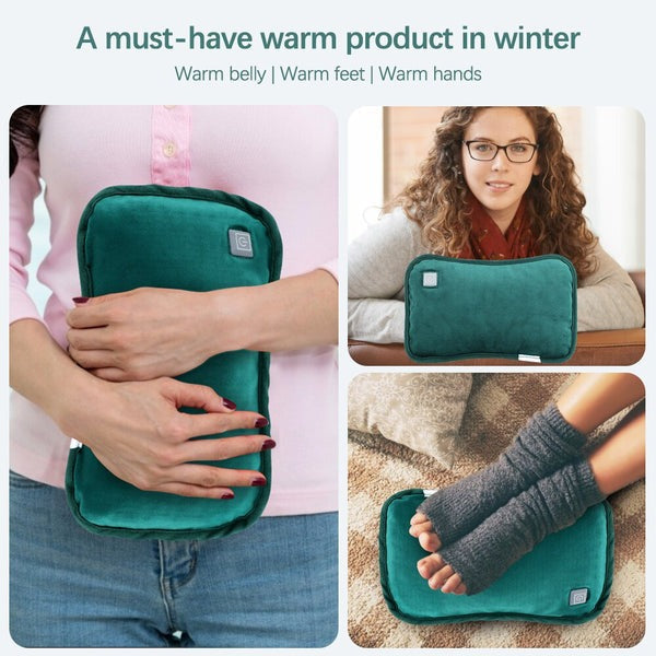 2-In-1 Portable Electric Hand Warmer with USB Charging