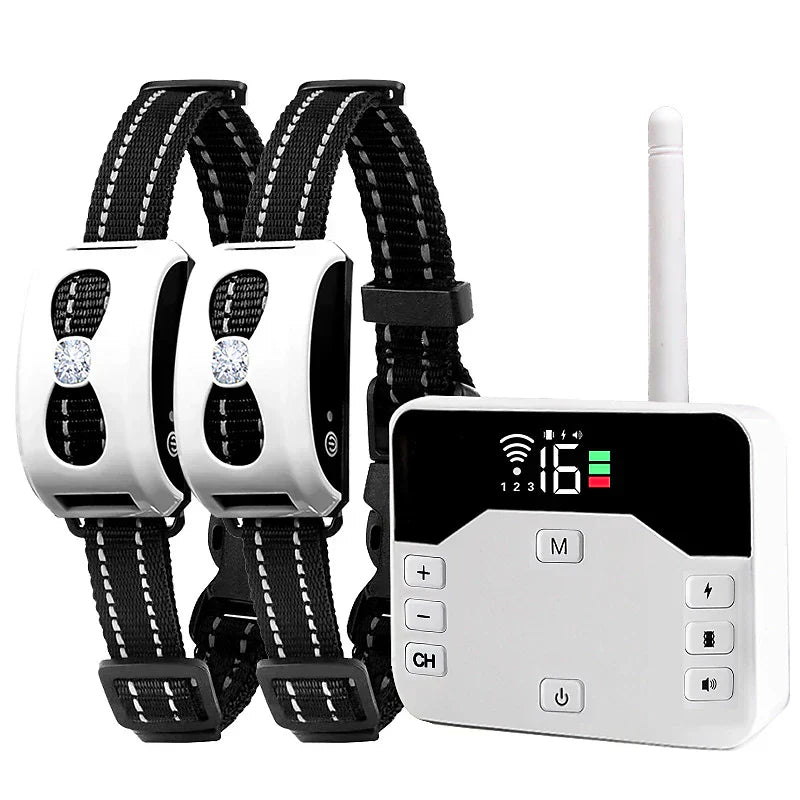 2-In-1 Wireless Dog Fence and Training Collar