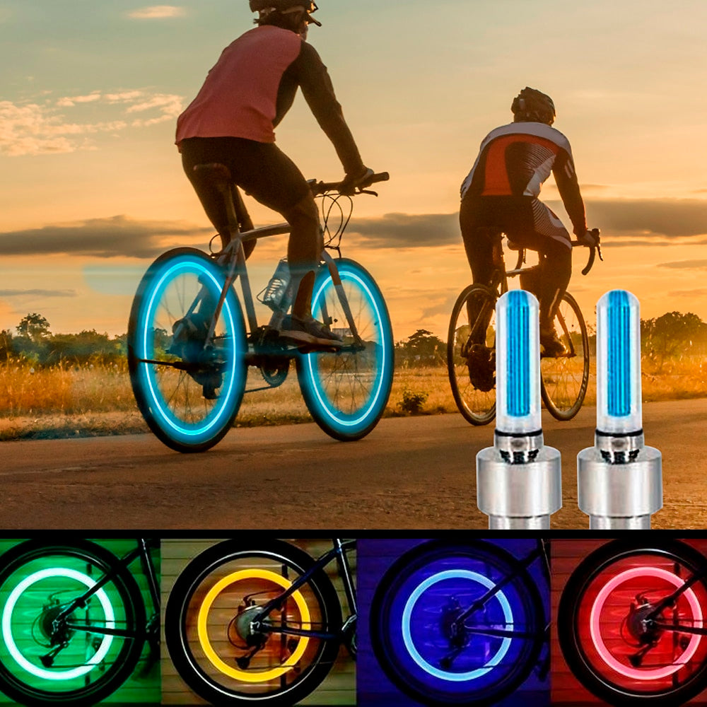 2-Pack Fireflys LED Bicycle Lights (Blue, Green, Yellow or Pink)