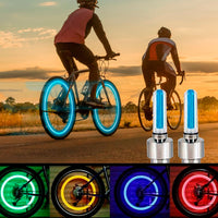 2-Pack Fireflys LED Bicycle Lights (Blue, Green, Yellow or Pink)