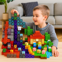 200-Piece Kids' Magnetic Building Block Set