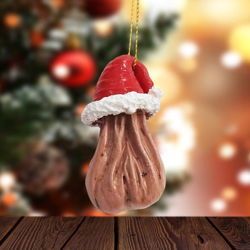 3D Acrylic Christmas Bauble - Elegant Hanging Ornament for Christmas Trees and Decoration