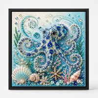 3D Pearl Mosaic Art Kit – Jellyfish
