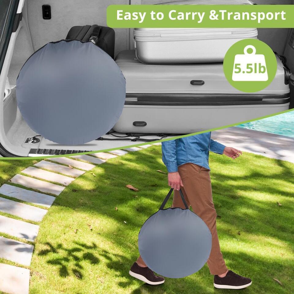 4-Person Pop-Up Camping Tent - Waterproof Automatic Setup