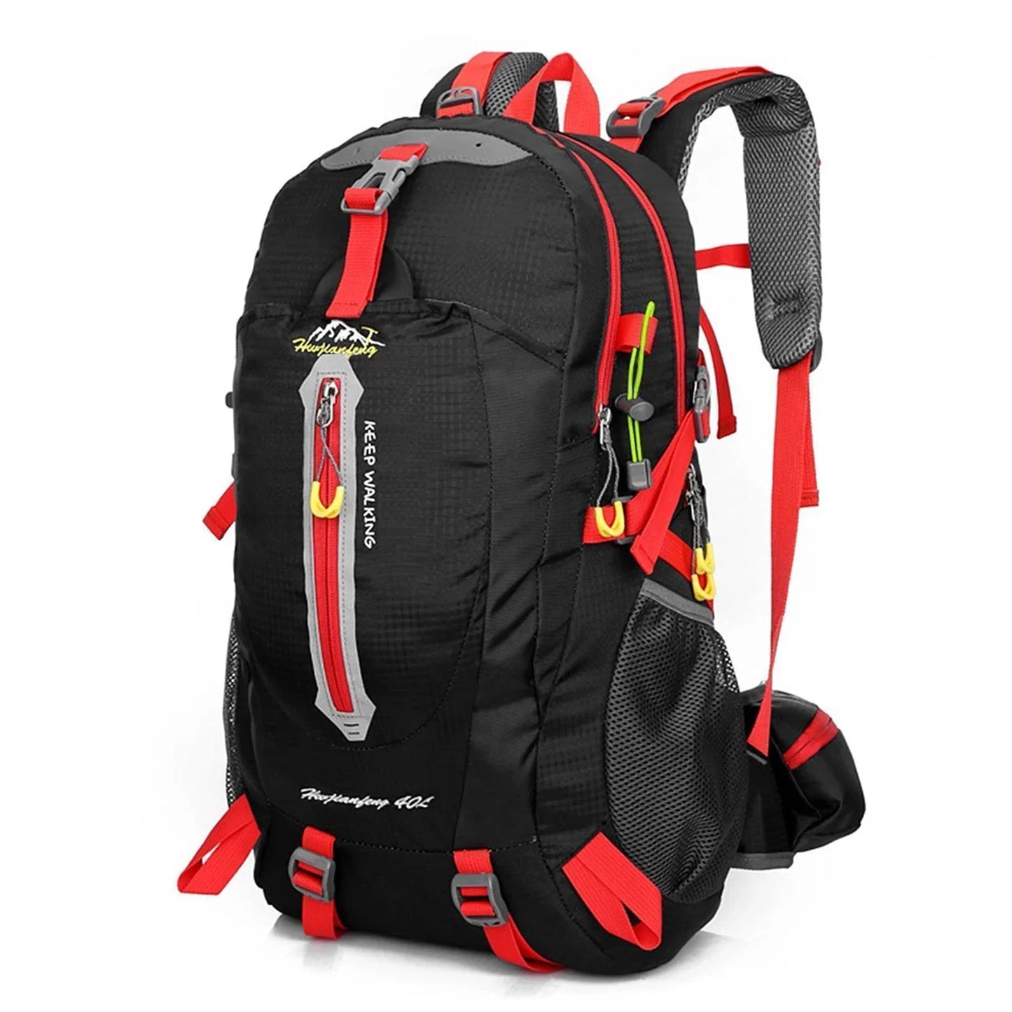 40L Water-Resistant Outdoor Travel Backpack