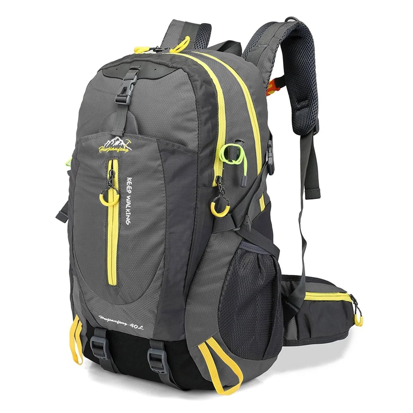 40L Water-Resistant Outdoor Travel Backpack