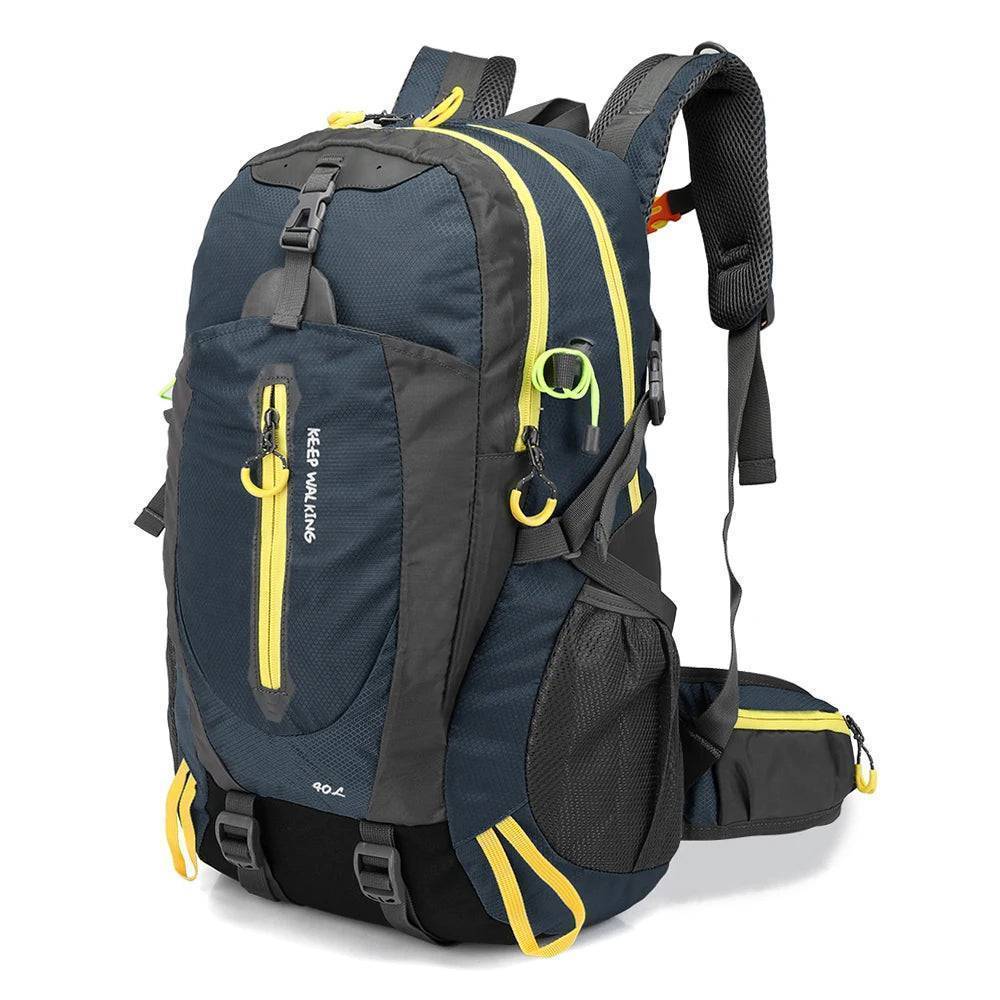 40L Water-Resistant Outdoor Travel Backpack