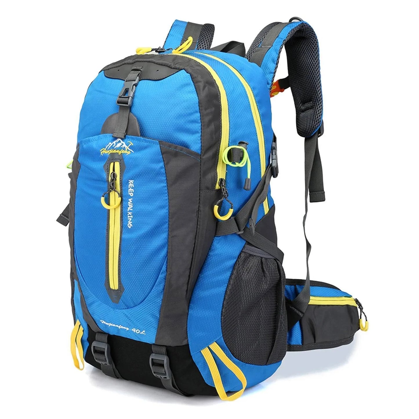 40L Water-Resistant Outdoor Travel Backpack