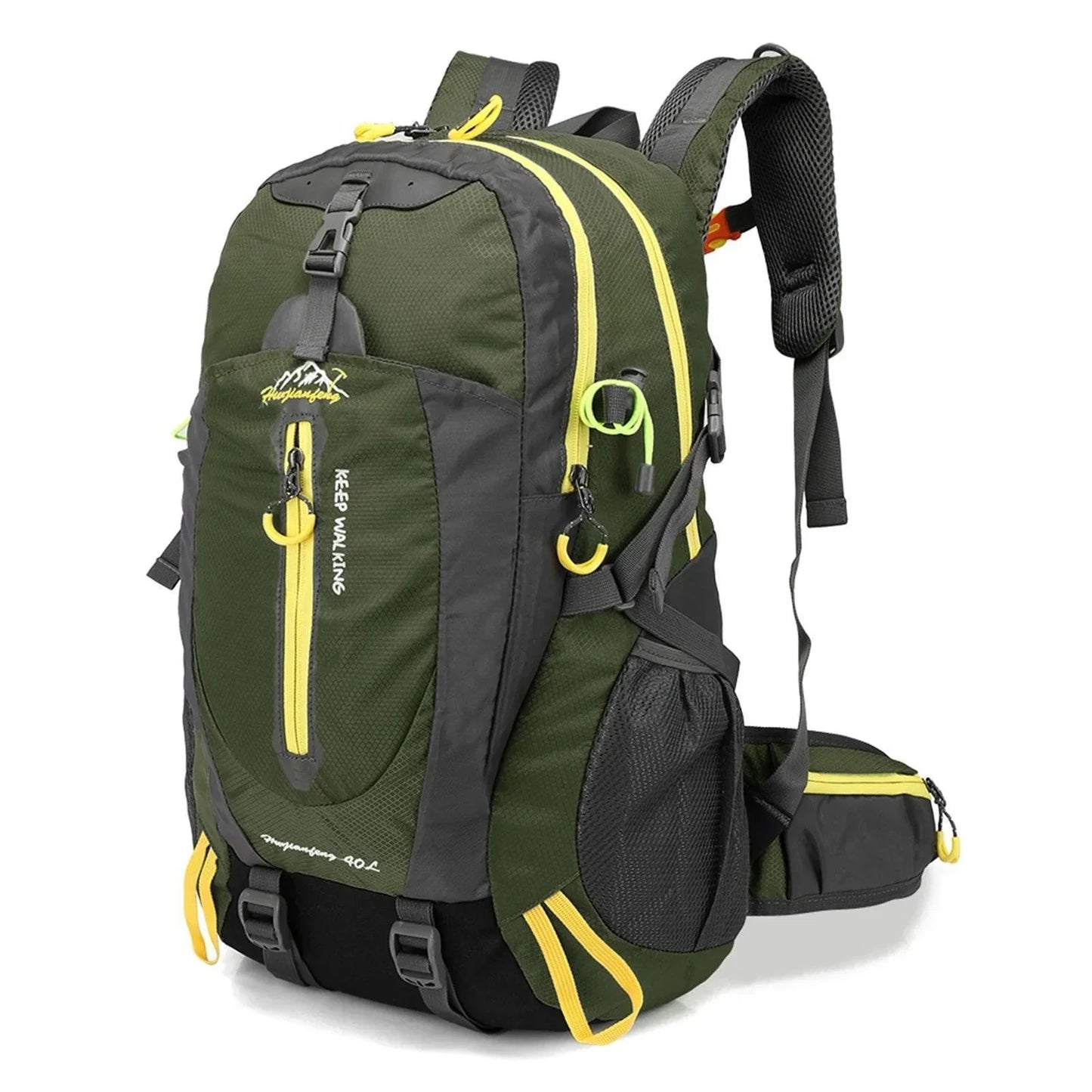 40L Water-Resistant Outdoor Travel Backpack