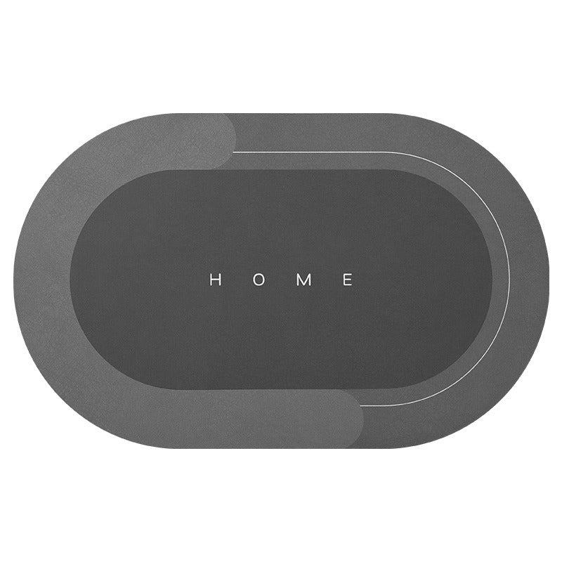 Absorbent Bath Mat - Modern Dry Floor Mat - Soft Microfiber - Image 2