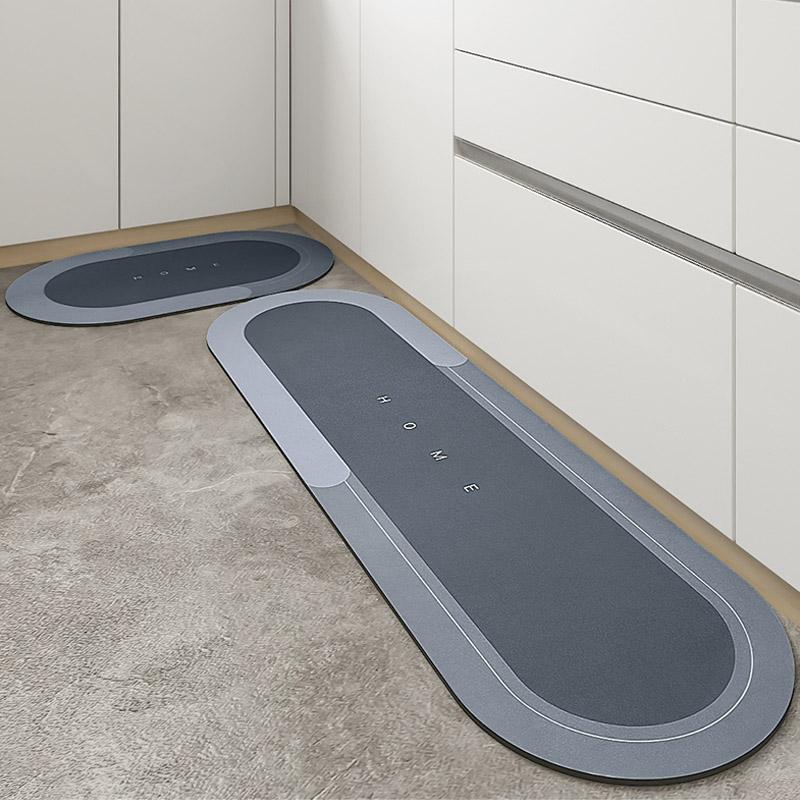 Absorbent Bath Mat - Modern Dry Floor Mat - Soft Microfiber - Image 3