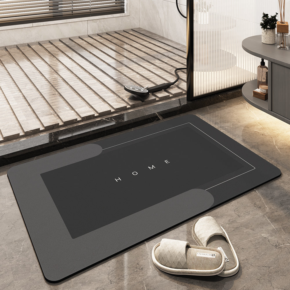 Absorbent Bath Mat - Modern Dry Floor Mat - Soft Microfiber - Image 7
