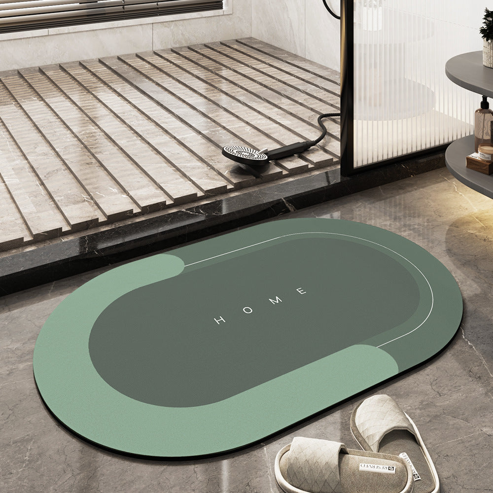 Absorbent Bath Mat - Modern Dry Floor Mat - Soft Microfiber - Image 8