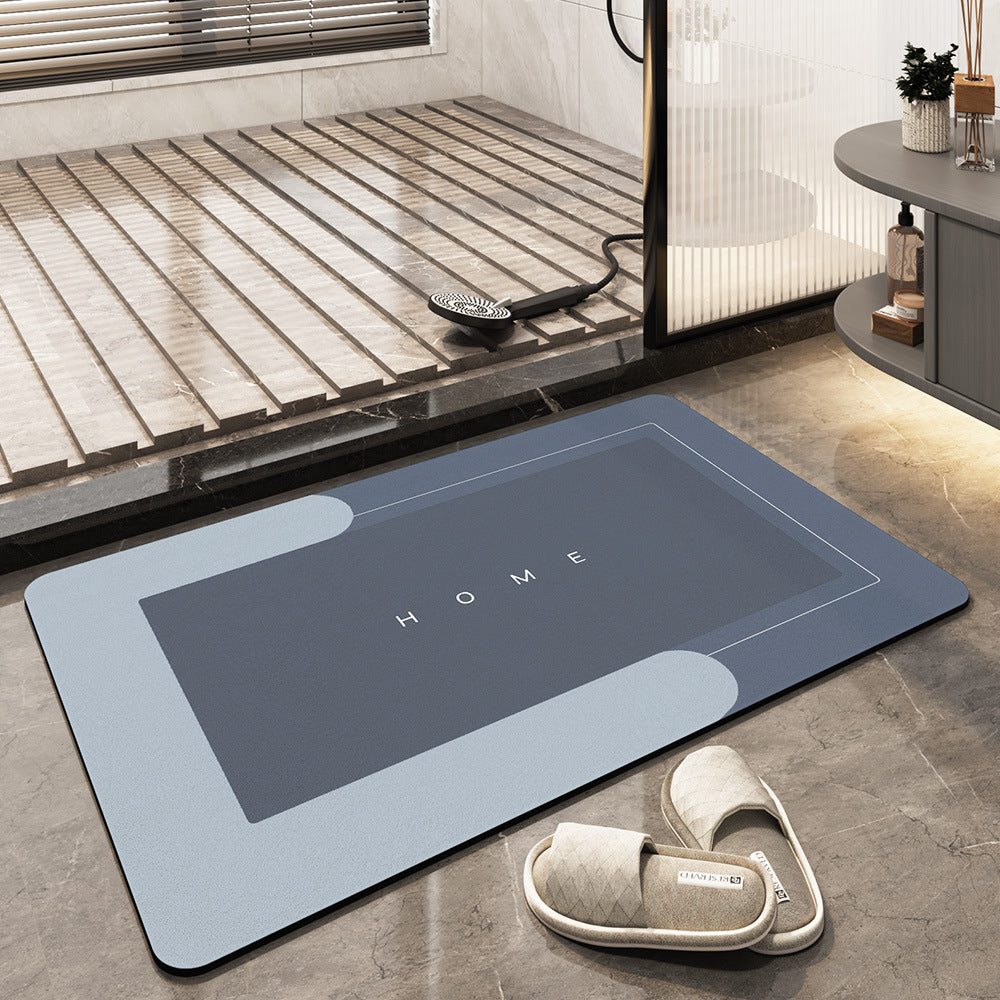 Absorbent Bath Mat - Modern Dry Floor Mat - Soft Microfiber - Image 9