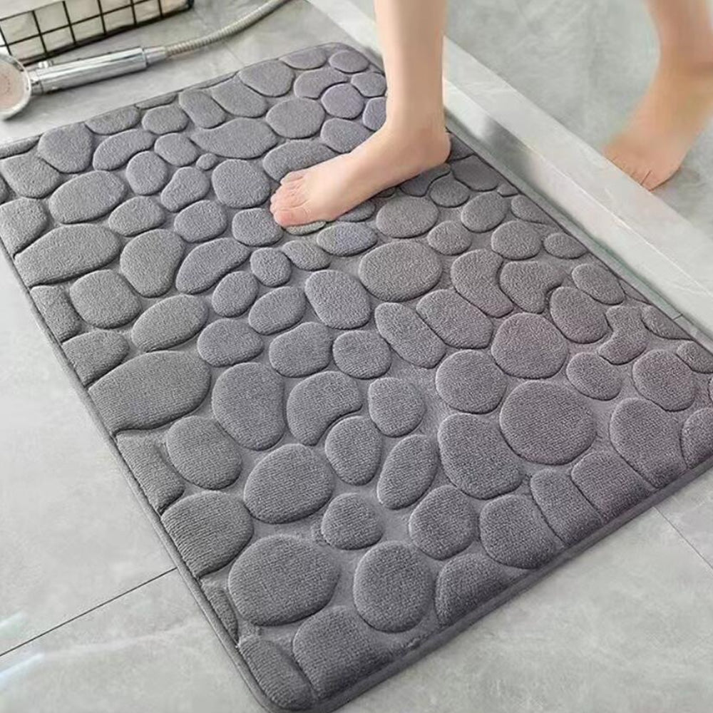 Absorbent Bath Mat with Non-Slip Backing