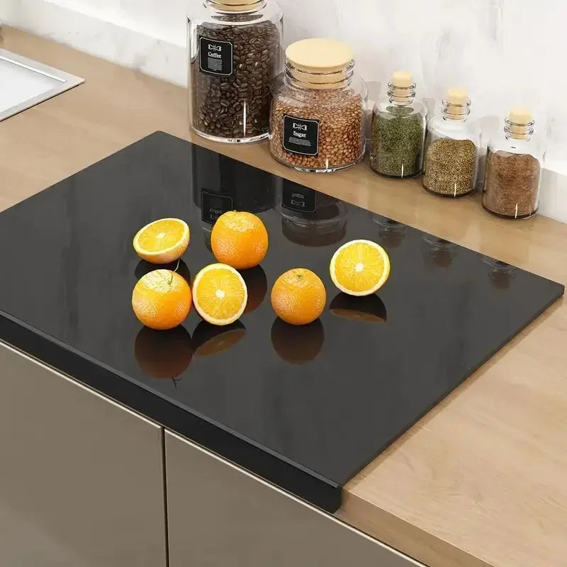 Acrylic Cutting Board with Practical Lip and Convenient Use – Ideal for Preparing Fresh Ingredients