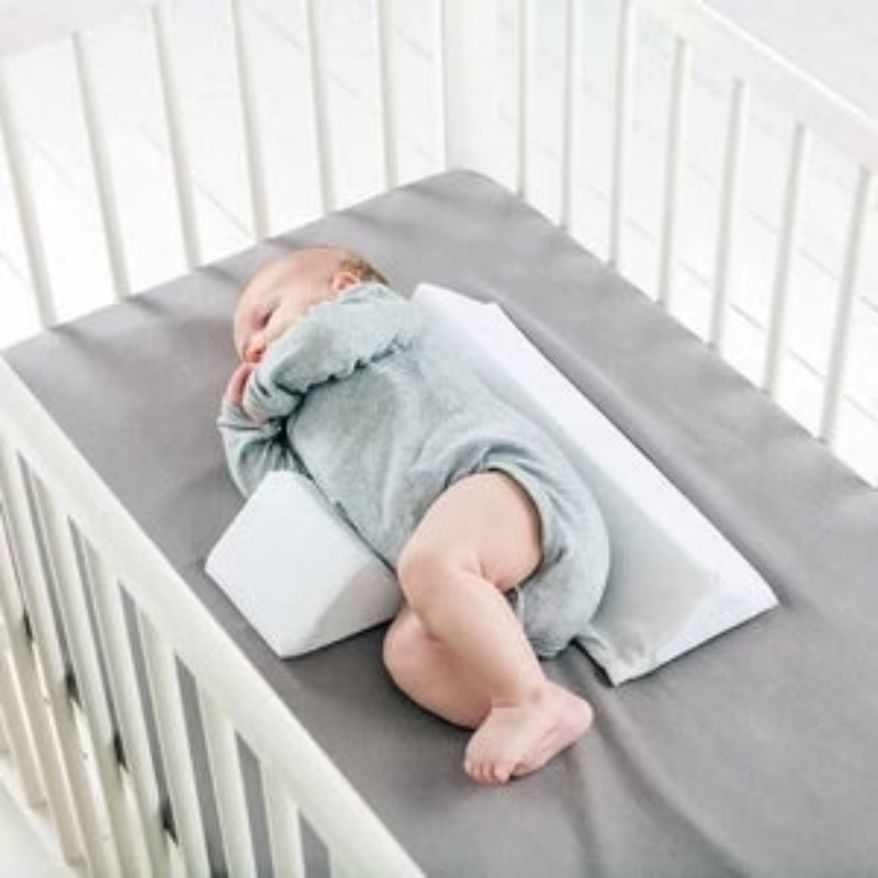 Adjustable Baby Anti-Roll Wedge Pillow for Safe Sleep