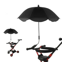Adjustable Baby Pram Umbrella - UV Sunshade for Stroller