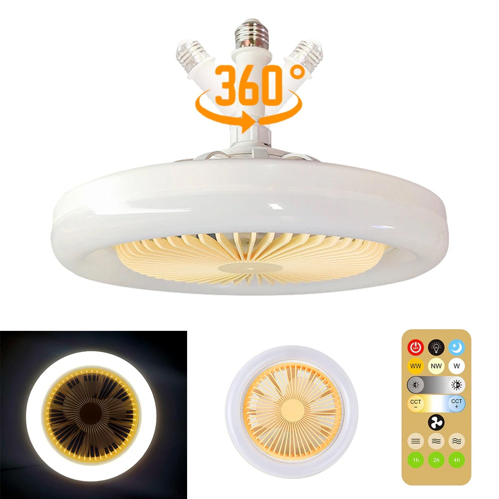 Adjustable Ceiling Fan Light