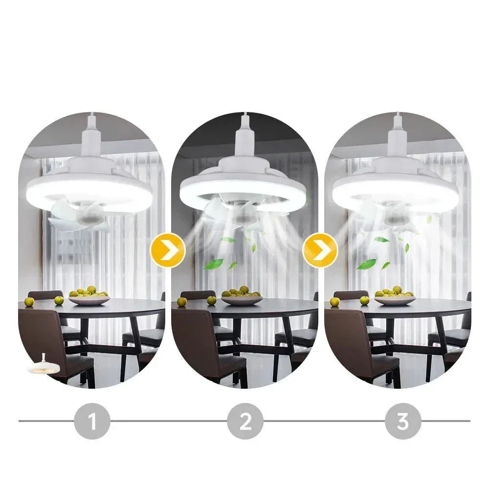 Adjustable Ceiling Fan Light