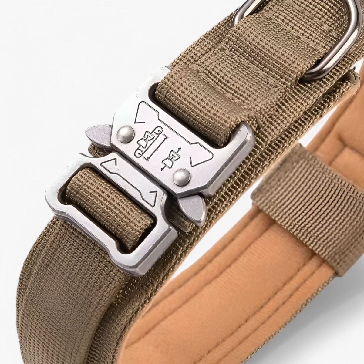 Adjustable Dog Collar Made of Durable Nylon, Waterproof, Ergonomic Handle, for Medium and Large Dogs
